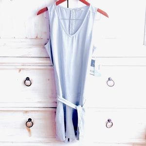 Sustainable🌎TENCEL Langford Romper skyway blue L